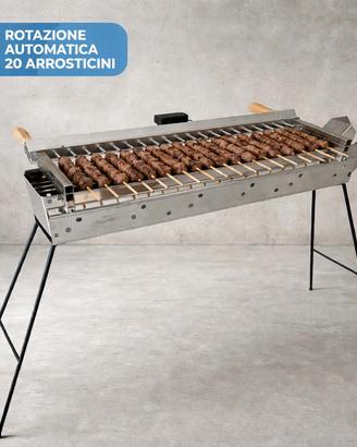 Fornacella Arrosticini 20 Pezzi Rotazione automati
