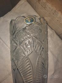 Vaso in cristallo Bohemia