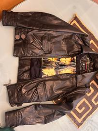 Giacca bomber in pelle Pepe Jeans taglia XS
