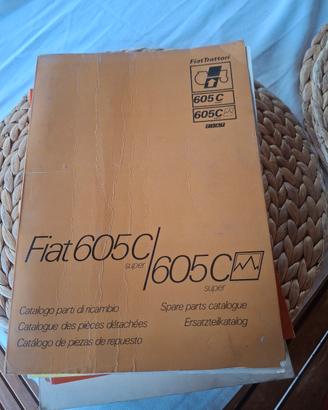 Catalogo ricambi Fiat Trattori serie 605 C super