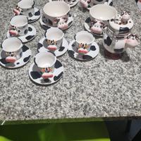 Set tazze a tema mucca
