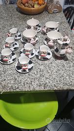 Set tazze a tema mucca