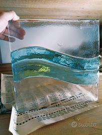 Lotto 22 Formelle Vetro Pieno 30x30 + Vetri Omaggi