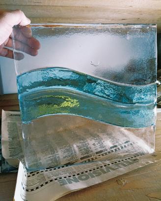 Lotto 22 Formelle Vetro Pieno 30x30 + Vetri Omaggi