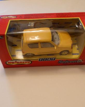 MAJORETTE FIAT SEICENTO SPORTING GIALLA 1:43