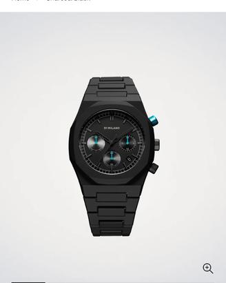 Orologio D1 Milano polychrono charcoal black