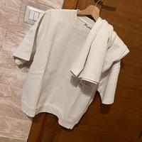 Completino felpato corto estivo bianco Zara