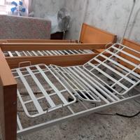 Letto ortopedico in legno elettrico per disabili