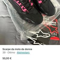 Scarpe moto Alpinestars donna 