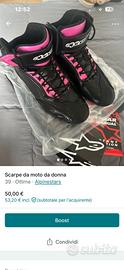 Scarpe moto Alpinestars donna 