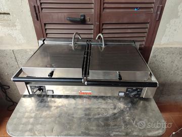 piastra doppia vetroceramica sirman