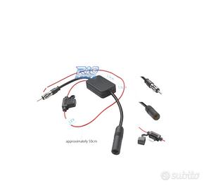 AMPLIFICATORE DI SEGNALE RADIO FM CONNETTORE UNIVE