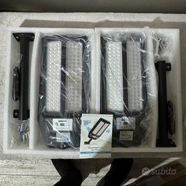 Lampione Led Pannello Solare Con telecomando X2