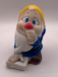 Eolo 7 Nani Disney Pupazzo Vintage Gomma