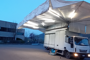 Per ambulanti camion eurocargo 100 quintali