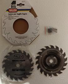 Lame e spazzole per sega circolare VALEX SC140
