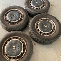4 RUOTE CON CERCHI PER RENAULT MASTER