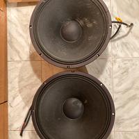 Coppia woofer eminence da 15 Eminence kappa 15lfa