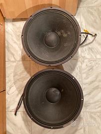Coppia woofer eminence da 15 Eminence kappa 15lfa