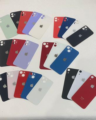 Vetro scocca iphone Xr, 11,12,12 mini,13,13 mini