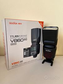 Flash Godox V860II per Canon