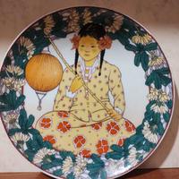 PIATTO CON IMMAGGINE CINESE