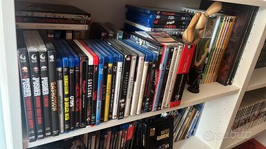 Collezione bluray, DVD e steelbook