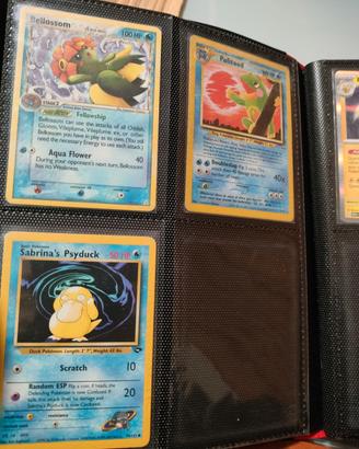 lotto carte Pokemon vintage e moderne 