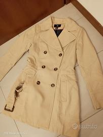Trench beige donna 