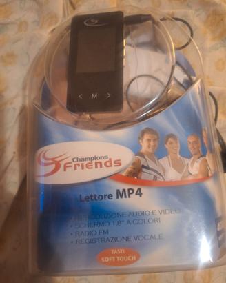 Lettora mp4 ancora nella confezione