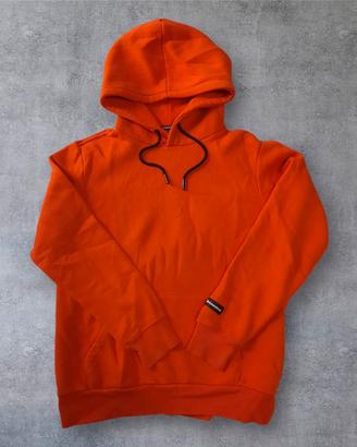 💥Felpa Bershka Arancione Uomo Taglia S💥