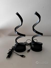 Coppia Lampade da comodino o tavolo nuove