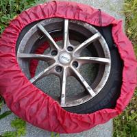 CERCHI IN LEGA TSW + 4 GOMME INVERNALI HANKOOK 