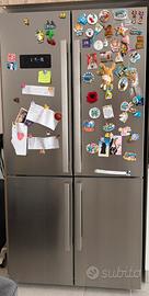Frigo a doppia anta sia refrigerante che freezer..