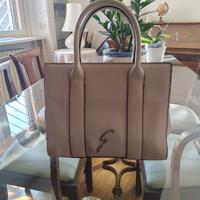 Borsa donna Gattinoni ecopelle color panna