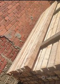 Travetti di legno 8x8 lunghi 240