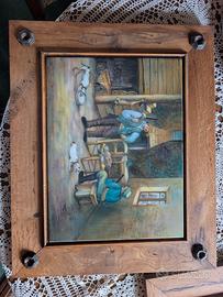 piastrella ceramica 40 x 30 cm piu cornice