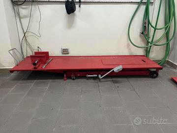Ponte sollevatore moto pneumatico
