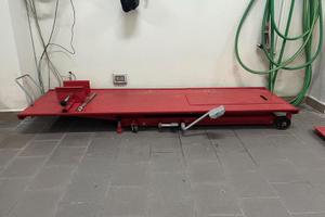 Ponte sollevatore moto pneumatico