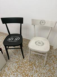 Sedie restaurate