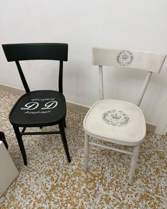 Sedie restaurate