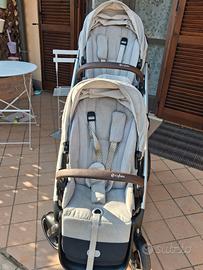 Passeggino gemellare cibex gazzelle s