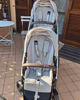Passeggino gemellare cibex gazzelle s