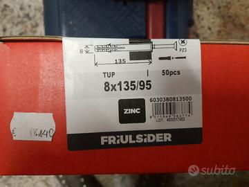 Tassello prolungato in nylon Friulsider