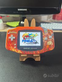 Game boy advance custom charizard schermo IPS