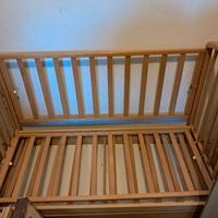 lettino bambini in legno faggio ritiro in zona tn 