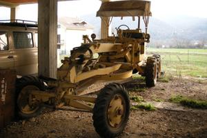 Motogreder caterpillar