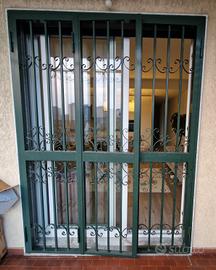 cancello inferriata per balcone 185x250