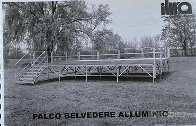 Palco per eventi misure 6x4 x H 1 m