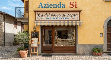 Bar pasticceria con cucina
